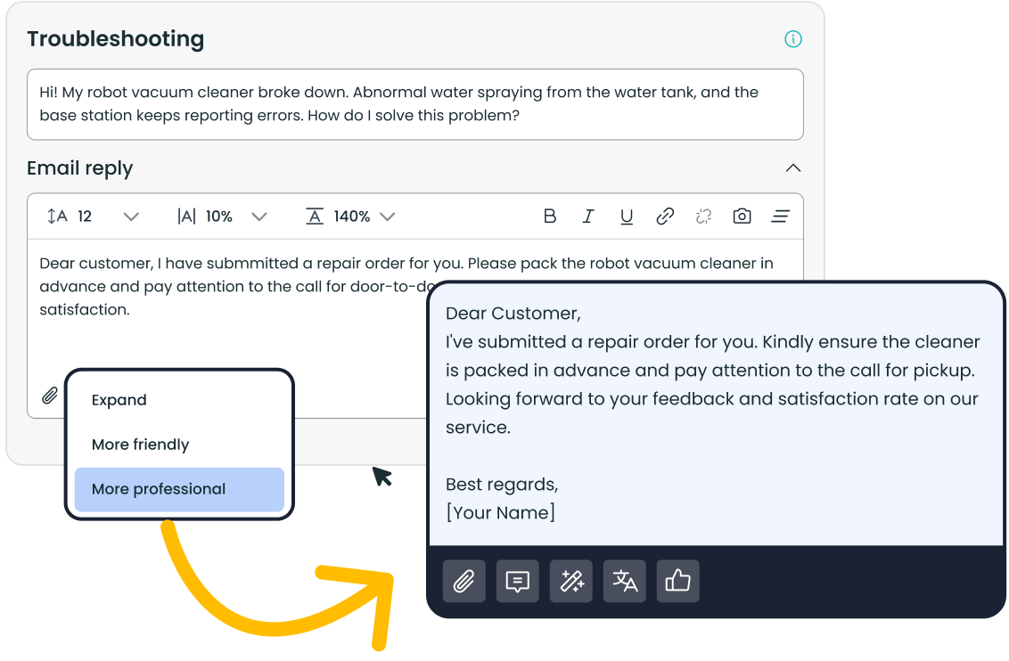 Sobot AI Solution: Sobot AI Supports Any Role_AI Copilot_Compose