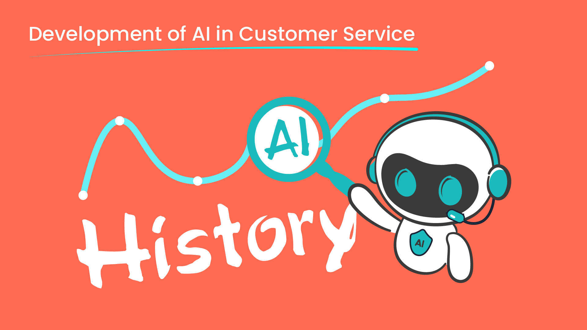 The history and development of AI in customer service