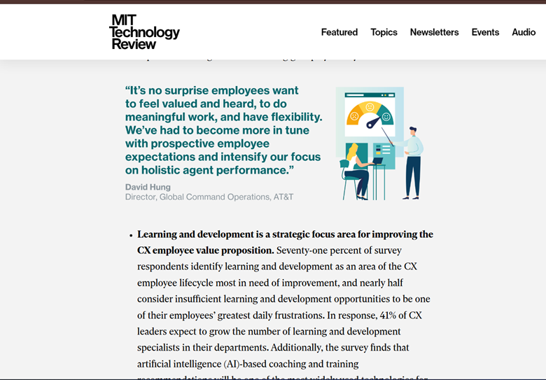 customer experience and future