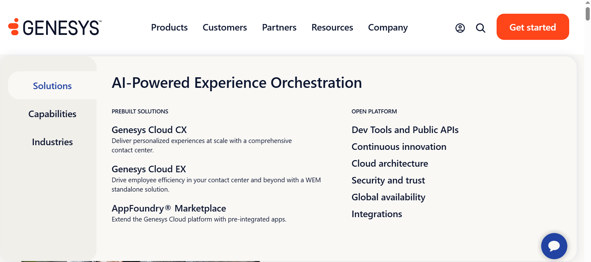 Genesys products