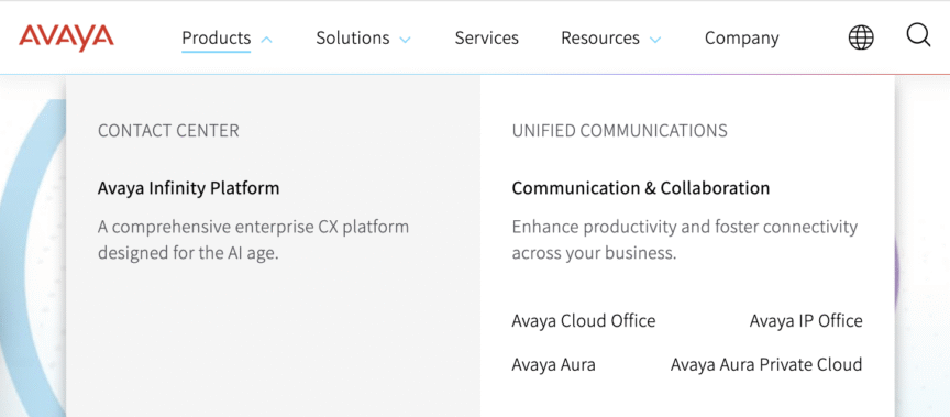 Avaya products