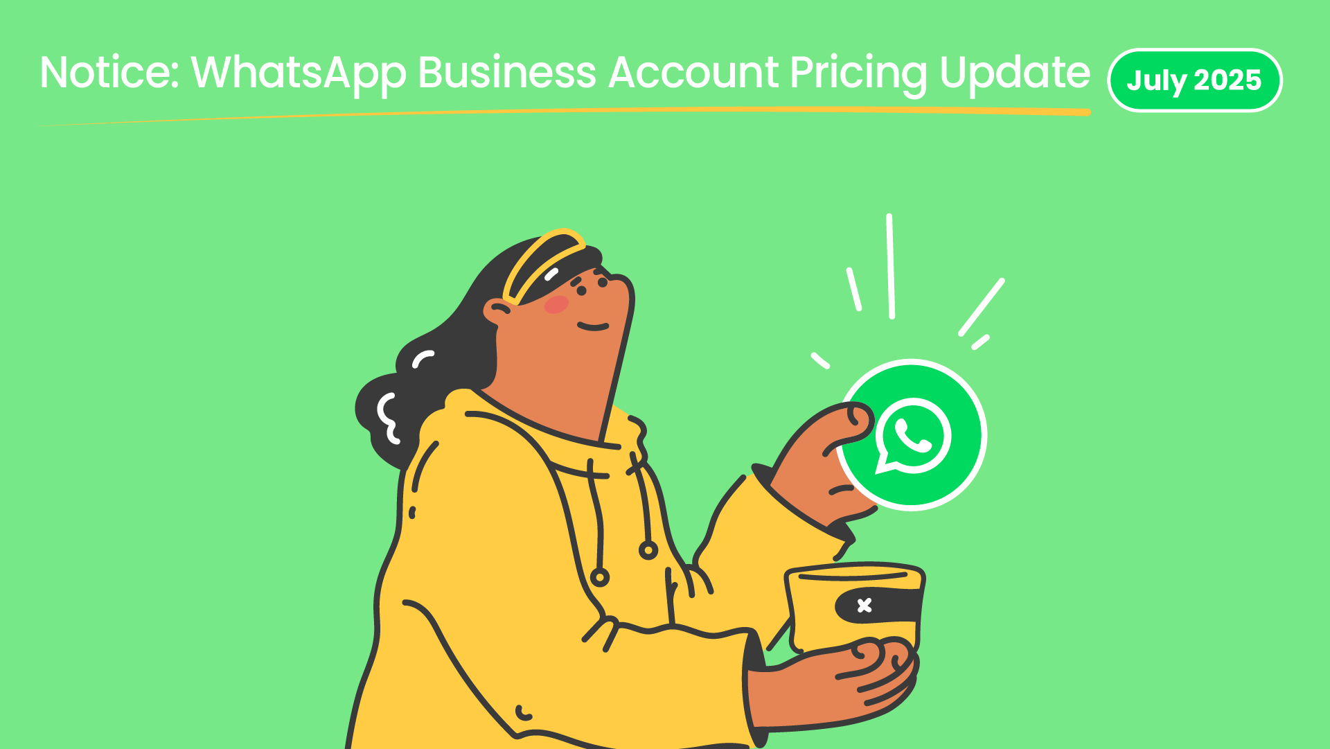 Pricing Update of Whatsapp Business Account