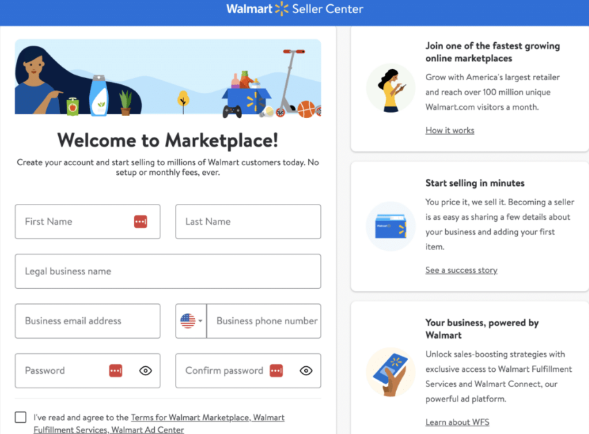 Walmart customer reach