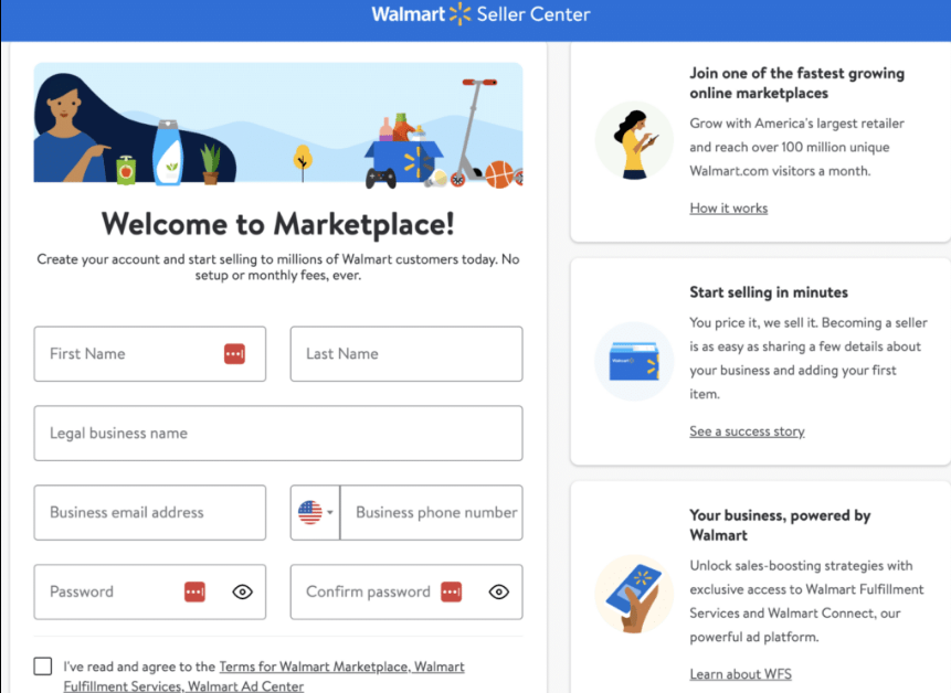Walmart customer reach