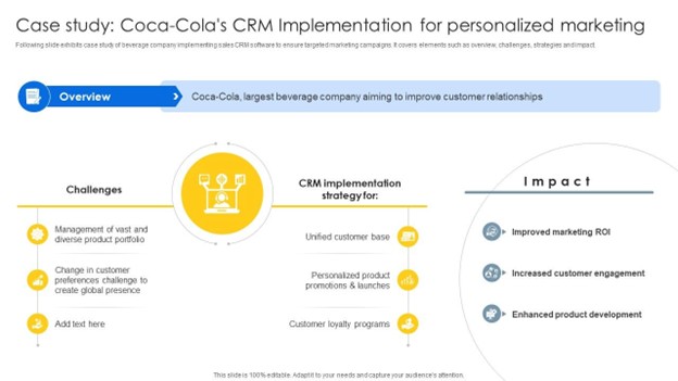 Coca-Cola CRM implementation