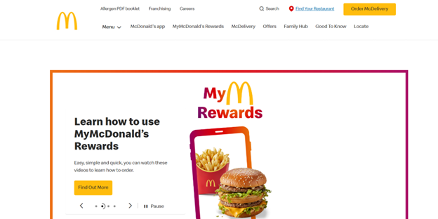 McDonald's rewards