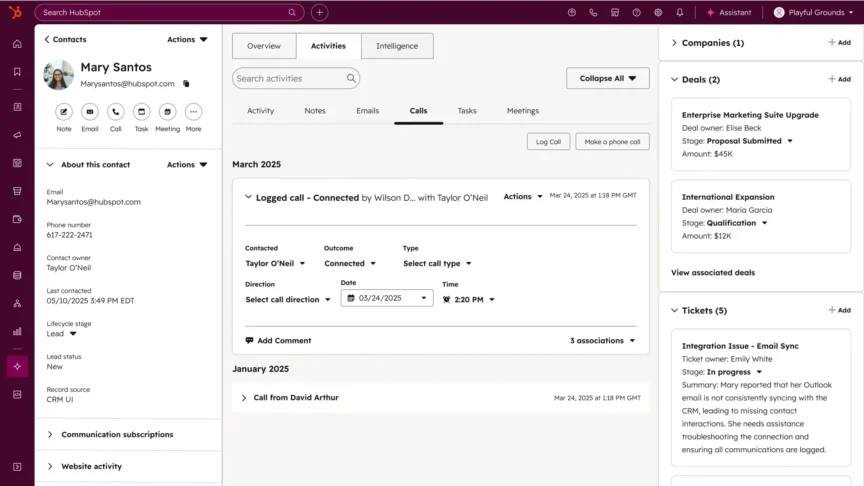 Hubspot Service Hub - Help Desk