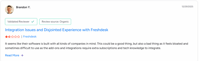 Integration difficulties