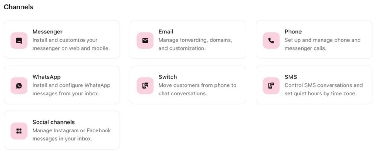 Intercom channels