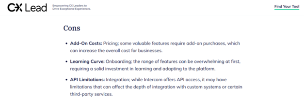 dependance on third party integration