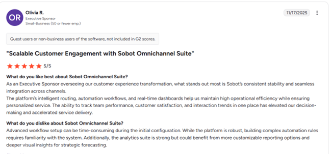 scalable customer engagement with Sobot