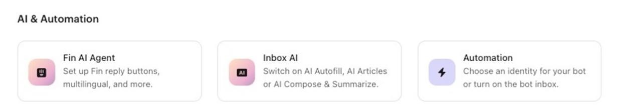 Intercom AI & Automation
