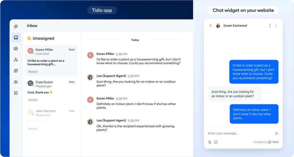 Tidio live-chat-desktop