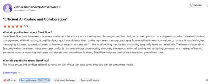 Sleekflow automation and flow builder