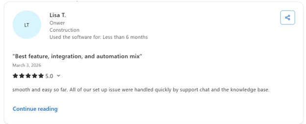 LiveChat integration
