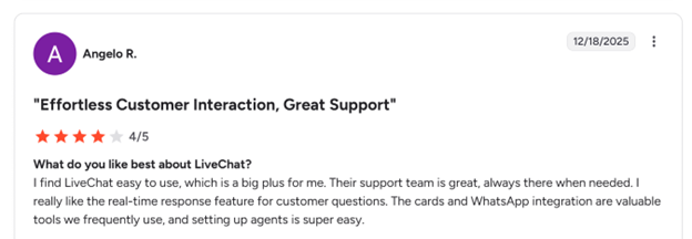 fast real time customer communication