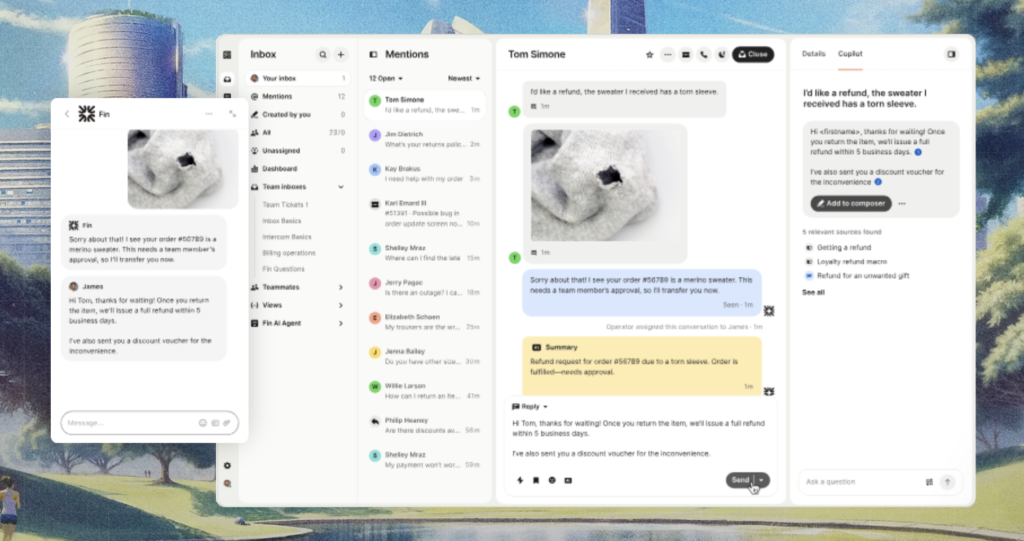 Intercom Suite Website 1