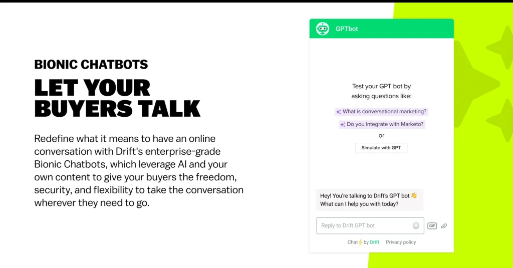 Drift Chatbot