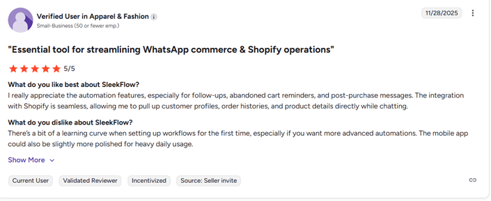 Sleekflow catalog and payment links
