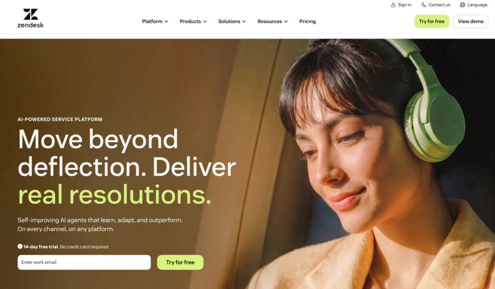 Zendesk Website
