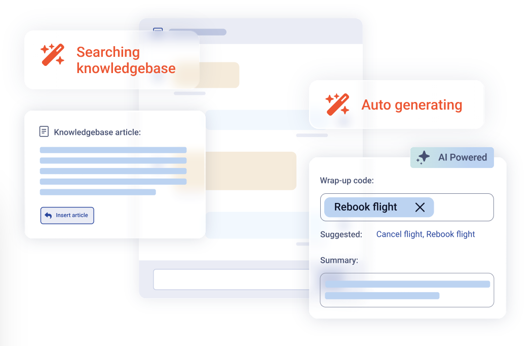 Genesys Cloud CX contact center product interface