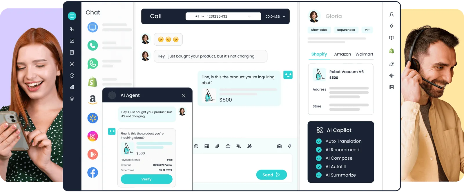Sobot All-in-One AI Contact Center Solution