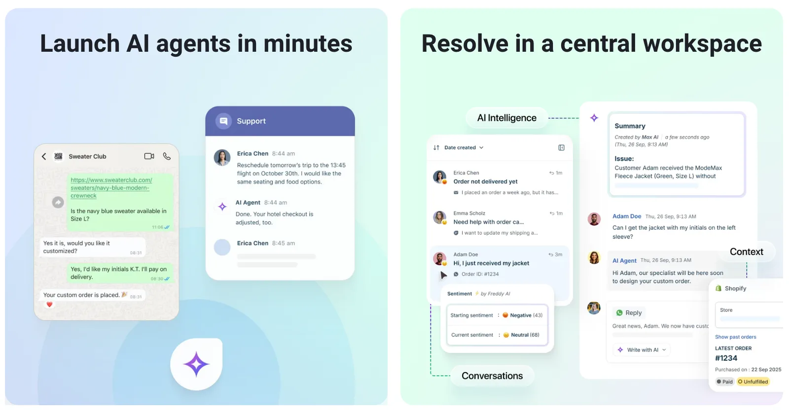 Freshdesk customer support overview