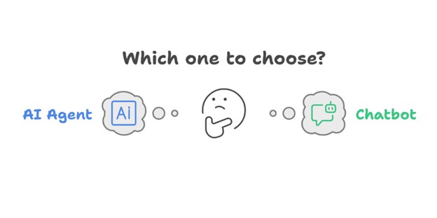 Chatbot vs AI agent comparison