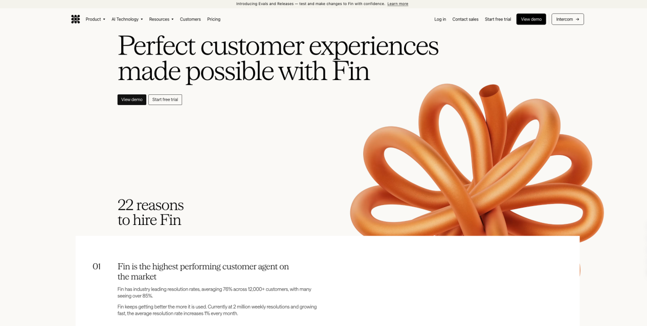 Intercom Fin AI