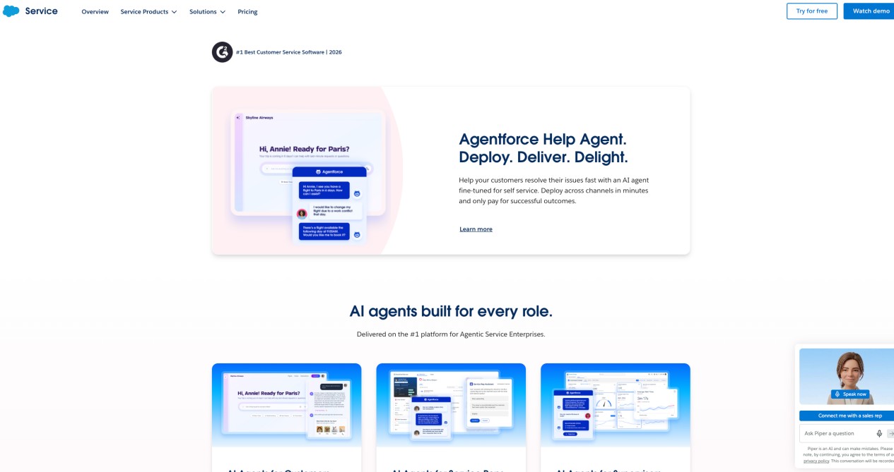 Salesforce Service Cloud