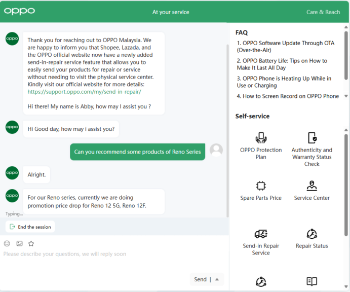 Sobot AI customer support platform interface used by 15,000+ businesses.