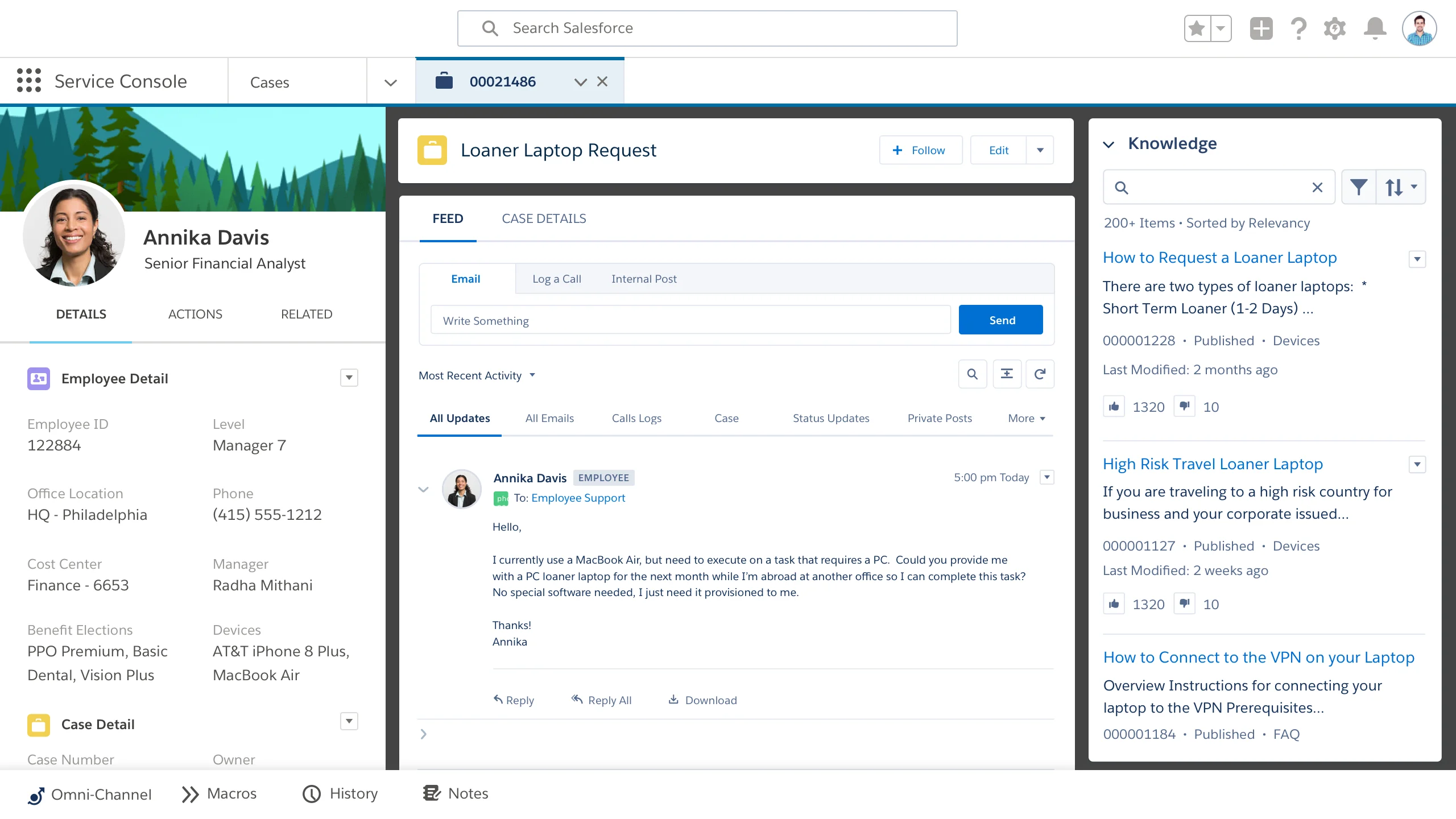Salesforce Service Cloud Salesforce Service Service Console