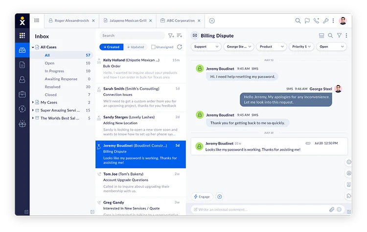 Nextiva product screenshot